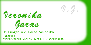 veronika garas business card